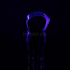 Nero 18 cm MOON-708FLM Plateau Tacchi Alti a Spillo