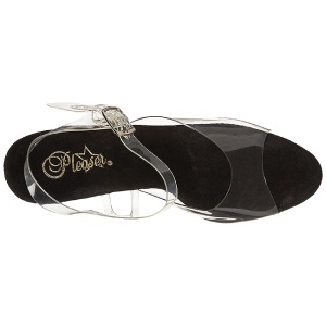 Nero 18 cm Pleaser ADORE-708LS Tacchi Alti Plateau