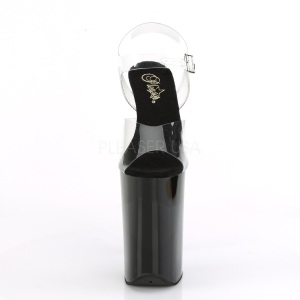 Nero 23 cm Pleaser INFINITY-908 Tacchi Alti Plateau