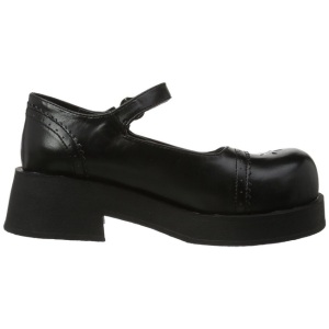 Nero 5 cm CRUX-07 calzature da gotico lolita