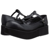 Nero 6 cm SPRITE-03 scarpe lolita gotico calzature con suola spessa