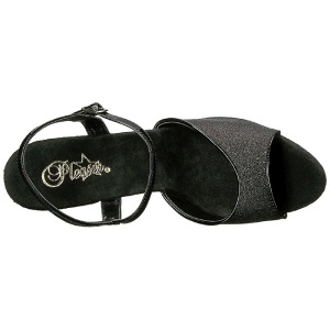 Nero Brillare 15 cm DELIGHT-609-5G Tacchi Alti Plateau