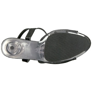 Nero Brillare 15 cm DELIGHT-609-5G Tacchi Alti Plateau