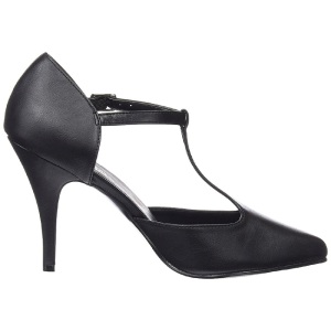 Nero Ecopelle 10,5 cm VANITY-415 Tacchi altissimi da uomo