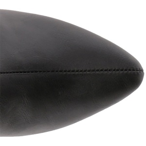 Nero Ecopelle 10 cm DREAM-2030 grandi taglie stivali donna