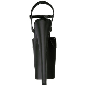 Nero Ecopelle 20 cm Pleaser XTREME-809 Tacchi Alti Plateau