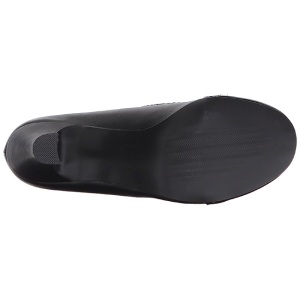 Nero Ecopelle 7,5 cm JENNA-06 grandi taglie scarpe dcollet