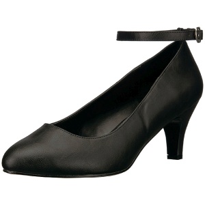 Nero Ecopelle 8 cm DIVINE-431W Tacchi altissimi da uomo