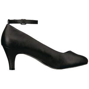 Nero Ecopelle 8 cm DIVINE-431W Tacchi altissimi da uomo
