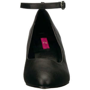 Nero Ecopelle 8 cm DIVINE-431W Tacchi altissimi da uomo
