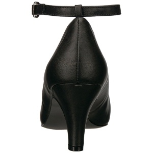 Nero Ecopelle 8 cm DIVINE-431W Tacchi altissimi da uomo