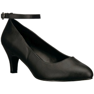 Nero Ecopelle 8 cm DIVINE-431W Tacchi altissimi da uomo
