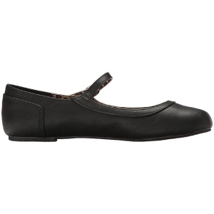 Nero Ecopelle ANNA-02 grandi taglie scarpe ballerine