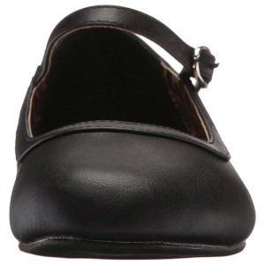 Nero Ecopelle ANNA-02 grandi taglie scarpe ballerine