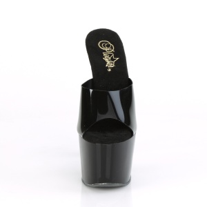 Nero Jelly-Like 18 cm ADORE-701N ciabattine tacco alto exotic pole