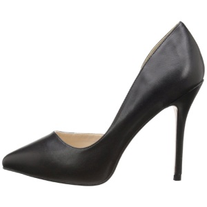 Nero Matto 13 cm AMUSE-22 Scarpe Dcollet Classico Donna