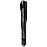 Nero Matto 13 cm ELECTRA-3050 Stivali alti e sopra al ginocchio
