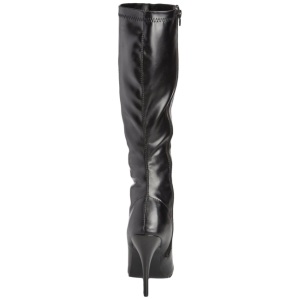 Nero Matto 13 cm SEDUCE-2000 Stivali Donna da Uomo