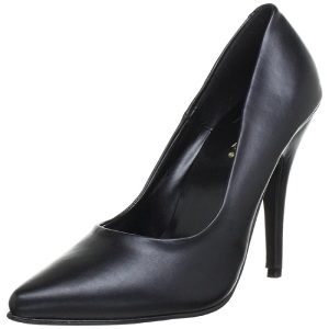 Nero Matto 13 cm SEDUCE-420 scarpe dcollet a punta
