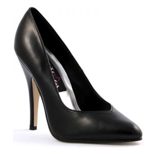 Nero Matto 13 cm SEDUCE-420V scarpe dcollet a punta