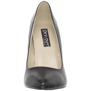 Nero Matto 13 cm SEXY-20 scarpe tacchi a spillo con punta
