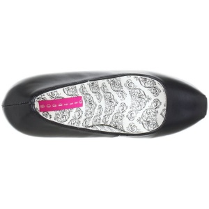 Nero Matto 14,5 cm Burlesque BORDELLO TEEZE-06 Plateau Scarpe Dcollet