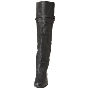 Nero Pelle 4 cm MAVERICK-2045 Stivali Alti da Uomo