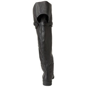 Nero Pelle 4 cm MAVERICK-2045 Stivali Alti da Uomo
