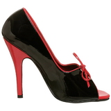 Nero Rosso 12,5 cm SEDUCE-216 Scarpe da donna con tacco altissime