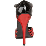 Nero Rosso 15 cm DOMINA-412 Scarpe da donna con tacco altissime