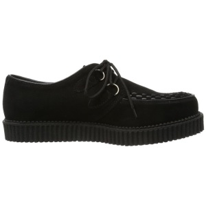 Nero Scamosciata 2,5 cm CREEPER-602S Scarpe Creepers Uomo