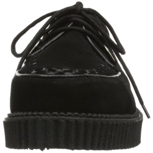 Nero Scamosciata 2,5 cm CREEPER-602S Scarpe Creepers Uomo