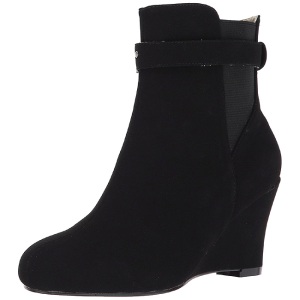 Nero Suede 7,5 cm KIMBERLY-102 grandi taglie stivaletti donna