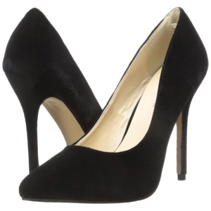 Nero Velluto 13 cm AMUSE-20 scarpe tacchi a spillo con punta