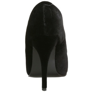 Nero Velluto 13 cm SEDUCE-420 scarpe dcollet a punta