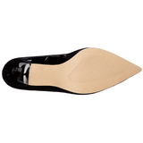 Nero Vernice 10 cm CLASSIQUE-20 scarpe tacchi a spillo con punta