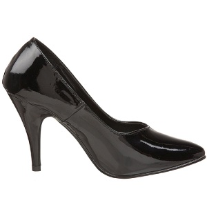 Nero Vernice 10 cm DREAM-420 scarpe dcollet con tacco alto