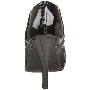 Nero Vernice 10 cm DREAM-420 scarpe dcollet con tacco alto
