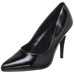 Nero Vernice 10 cm VANITY-420 scarpe dcollet a punta elegante