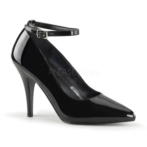 Nero Vernice 10 cm VANITY-431 scarpe dcollet con tacchi bassi