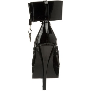 Nero Vernice 13,5 cm INDULGE-534 Plateau Scarpe Dcollet