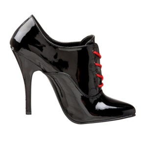 Nero Vernice 13 cm SEDUCE-460 Scarpe Dcollet Tacco Oxford