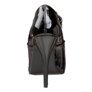 Nero Vernice 13 cm SEDUCE-460 Scarpe Dcollet Tacco Oxford