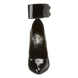 Nero Vernice 15,5 cm DOMINA-434 Tacchi altissimi da uomo