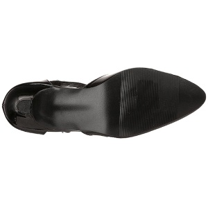 Nero Vernice 8 cm DIVINE-415W Tacchi altissimi da uomo