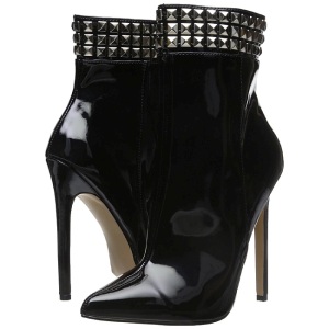Nero Verniciato 13 cm SEXY-1006 Stivaletti tacchi a spillo