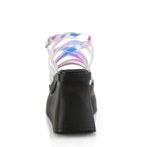 Ologramma 11,5 cm DemoniaCult PACE-33 sandali con plateau lolita