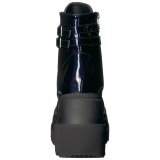 Ologramma 11,5 cm SHAKER-52 demoniacult stivaletti con zeppa e plateau nere