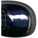 Ologramma 11,5 cm SHAKER-52 demoniacult stivaletti con zeppa e plateau nere