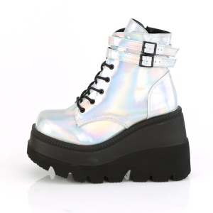 Ologramma 11,5 cm SHAKER-52 stivaletti cyberpunk con plateau